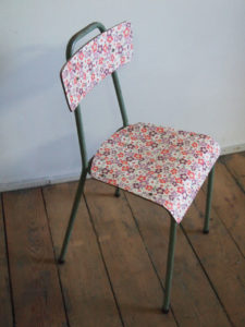 Chaise relookée