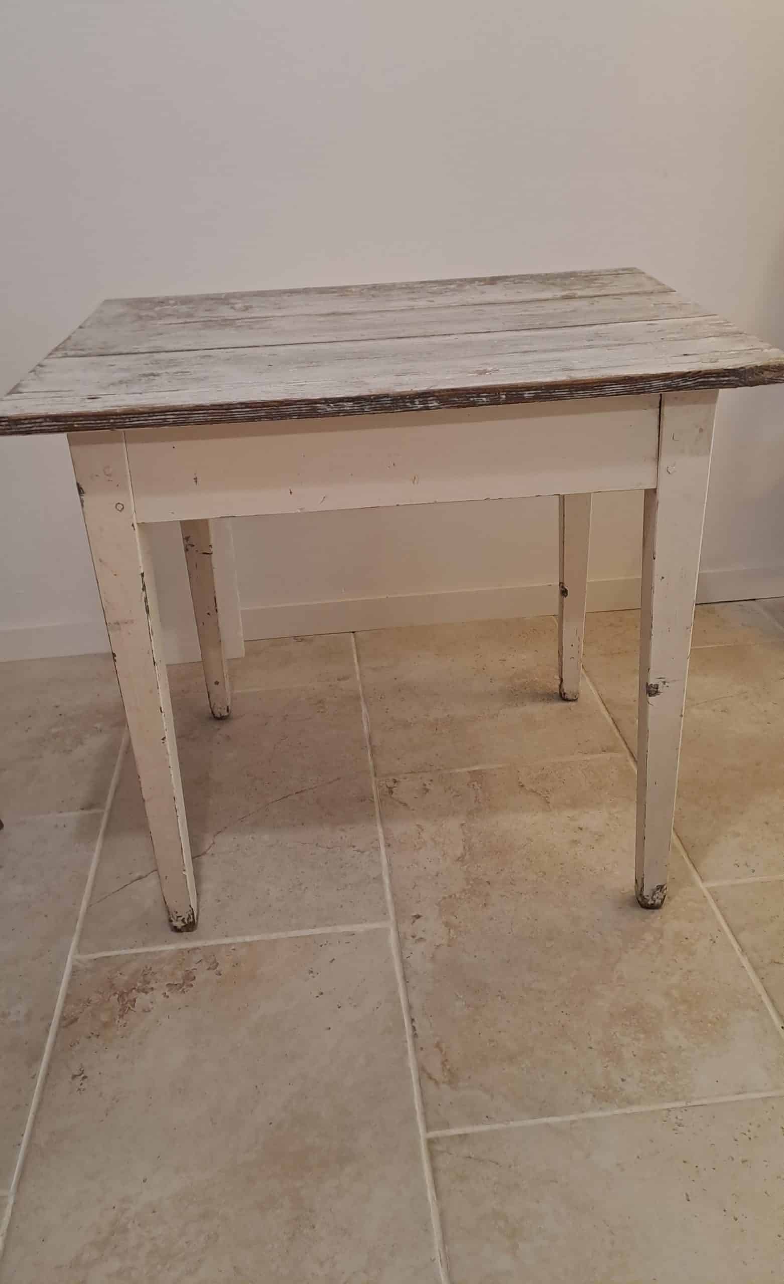 Table de ferme patinée – Image 3
