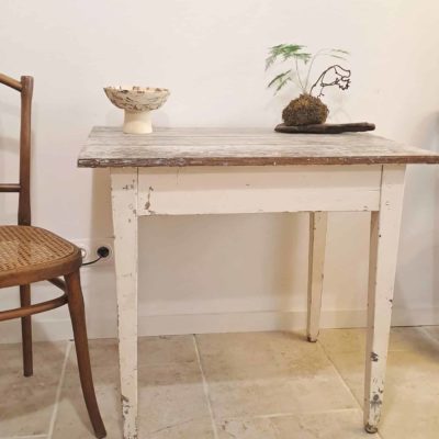 Table de ferme patinée