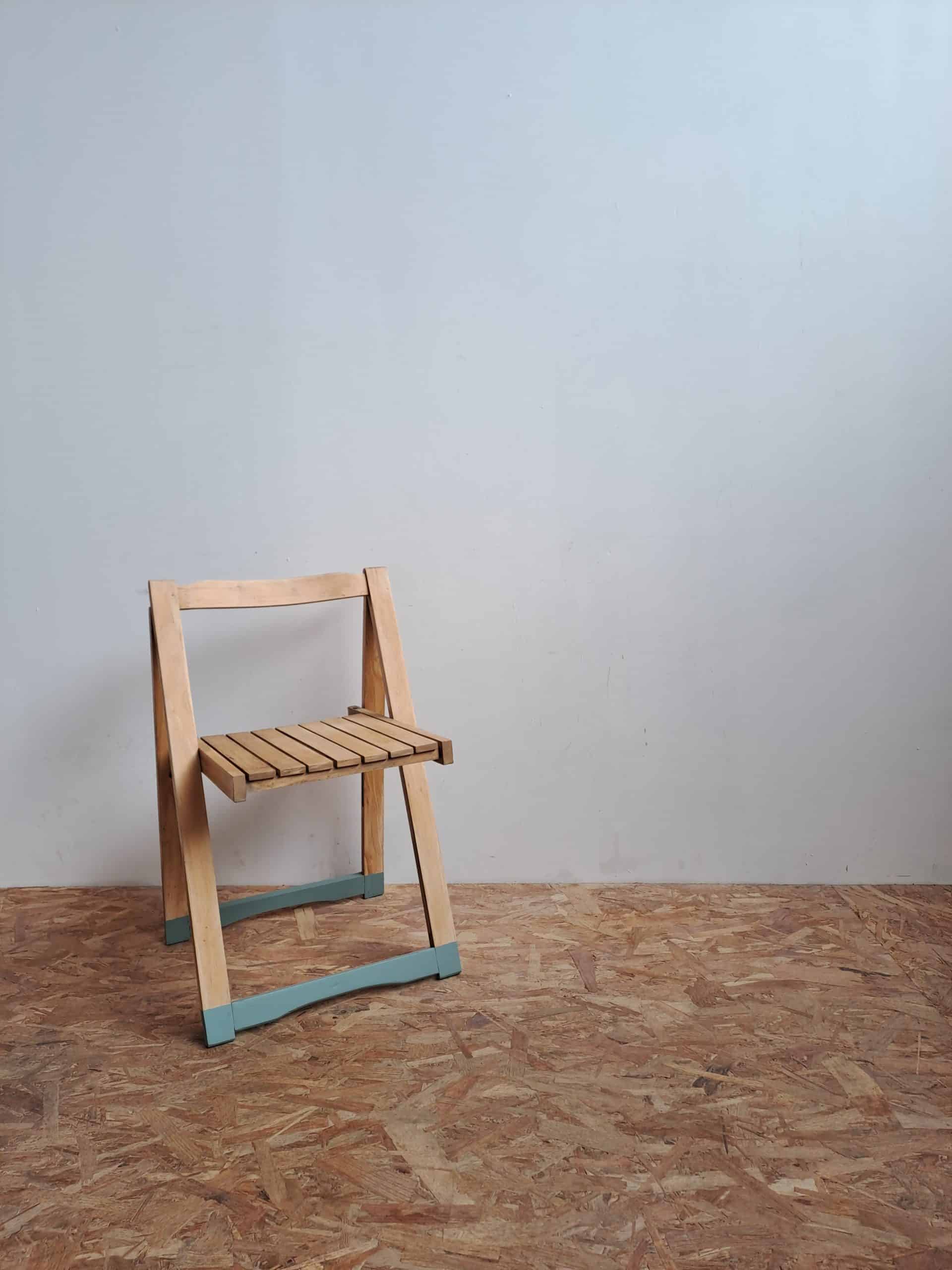 Chaise pliante Bois clair – Image 4