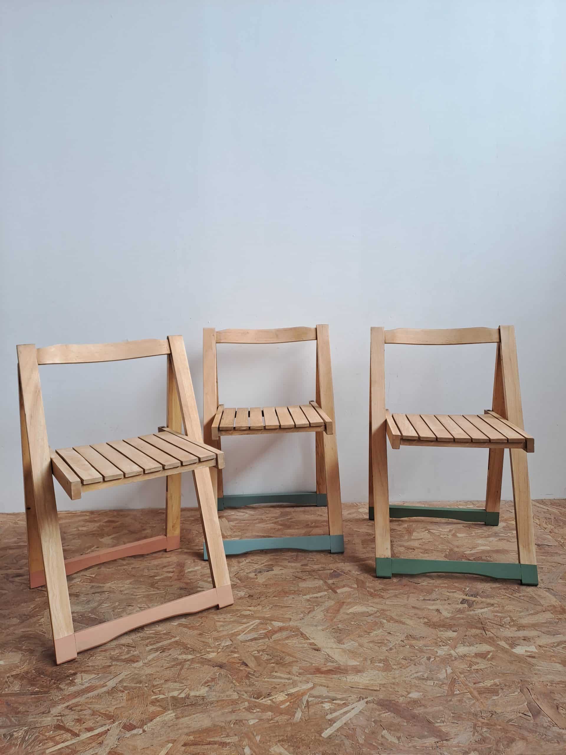 Chaise pliante Bois clair